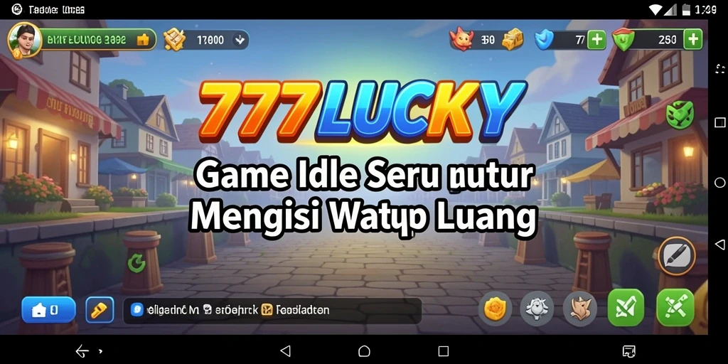 Tampilan gameplay mendebarkan dari 777LUCKY yang menyenangkan.
