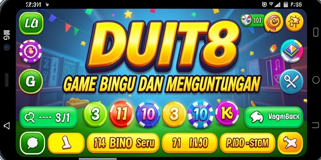 Tampilan gameplay Bingo yang menarik dan interaktif.