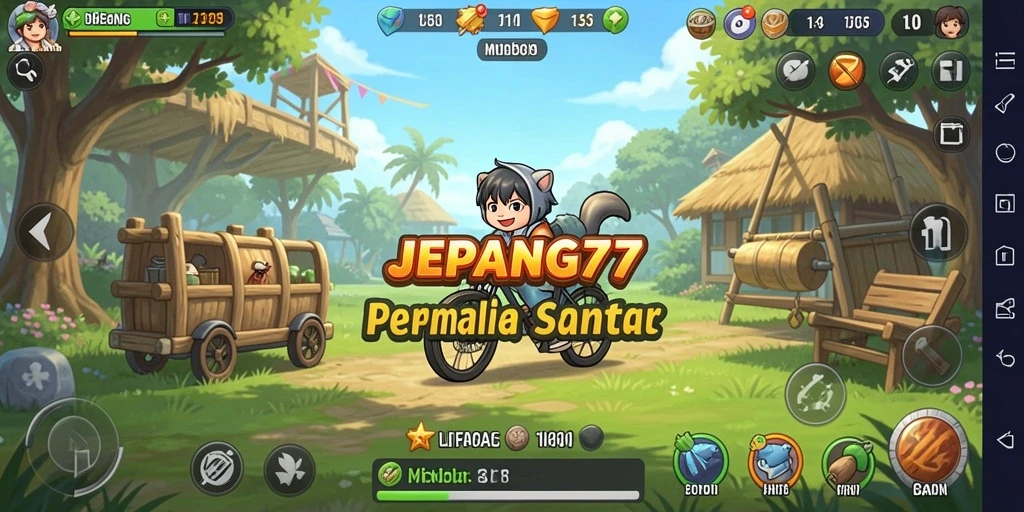 Tangkapan layar gameplay <strong>JEPANG77</strong> yang menunjukkan suasana bermain yang menyenangkan.