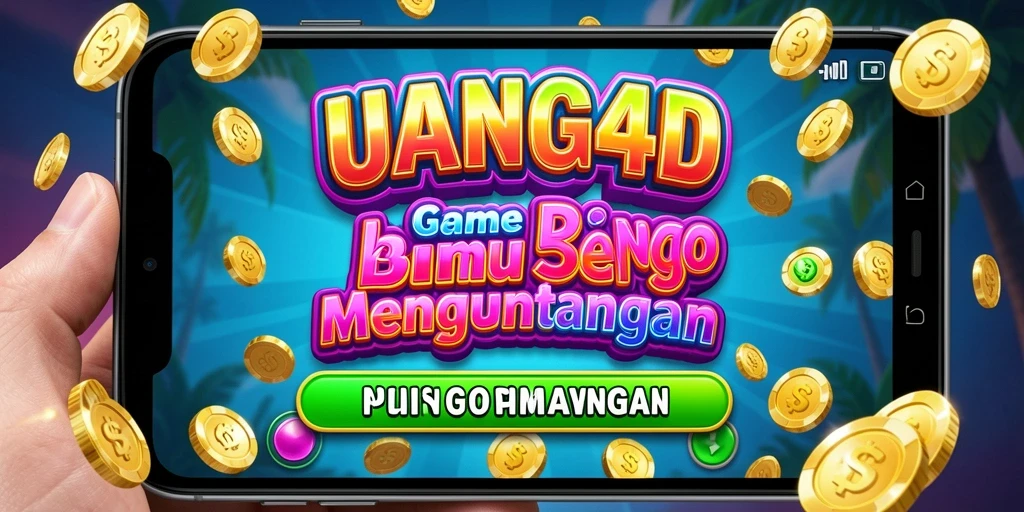 Tampilan menarik gameplay Bingo di UANG4D yang seru.