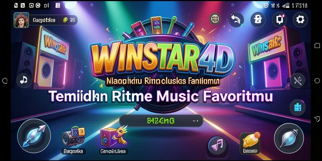 Tampilan gameplay WINSTAR4D yang menarik dan mengasyikkan.