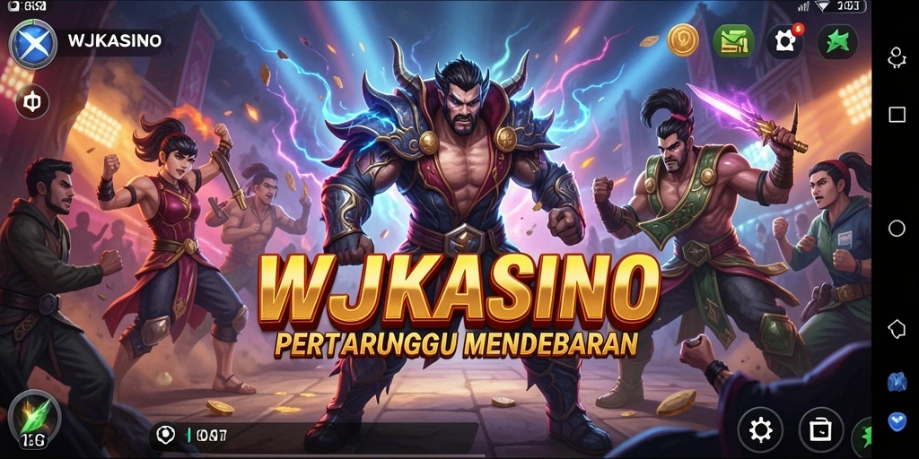 Gameplay Fighting dalam WJKASINO yang seru dan mendebarkan.